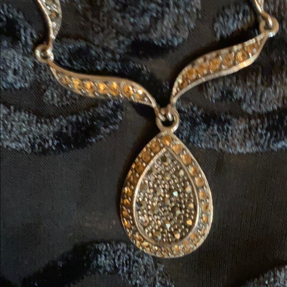 Delicate Marcasite Necklace
